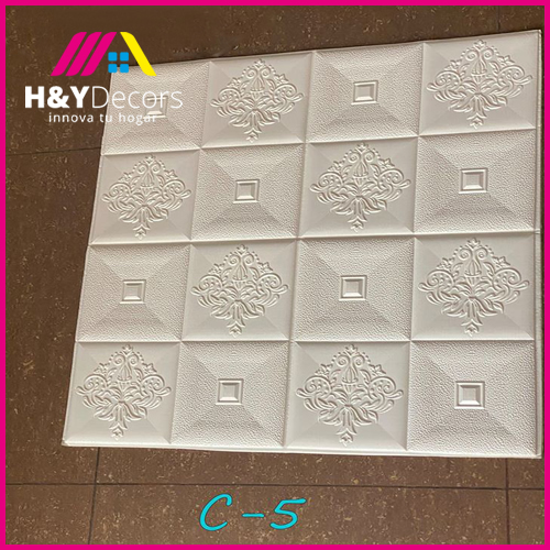 Papel Tapiz 3D Autoadhesivo Estilo Colonial C5